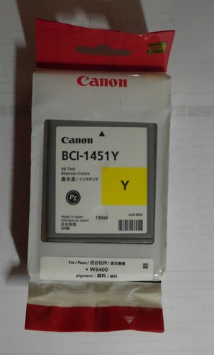 Genuine canon bci 1451y yellow - genuine,