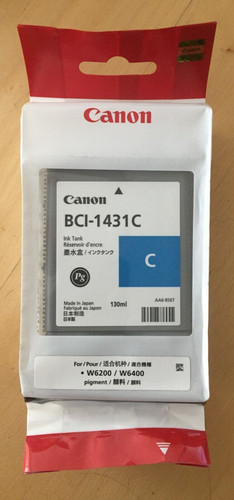 Genuine canon ink - ink, bci-1431